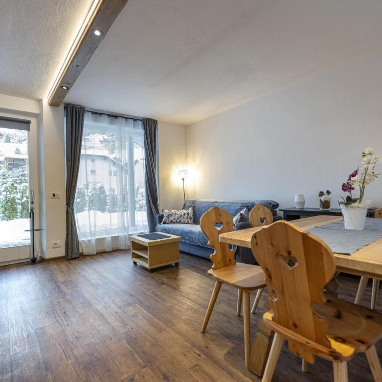 Apartments No7 Saslong - Appartamento con 1 Camera da Letto e con Giardino - 13