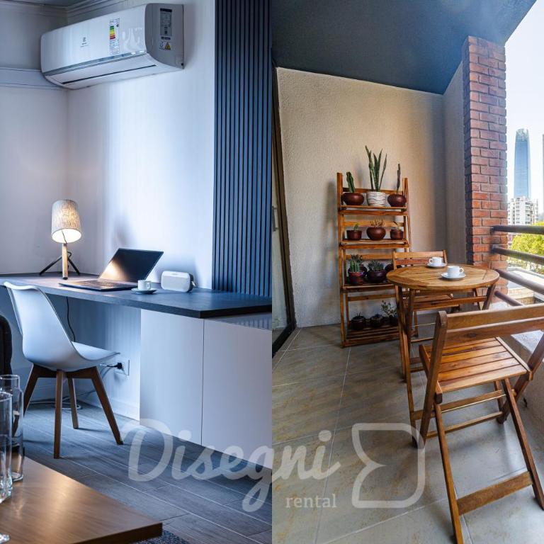 Departamento El Golf, Las Condes, Costanera Center Disegni 10 - Apartamento de 1 dormitorio - 7