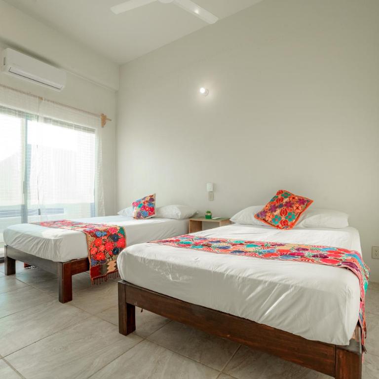 Casa Flores Zicatela - Apartamento de 2 dormitorios con vistas al mar - 1