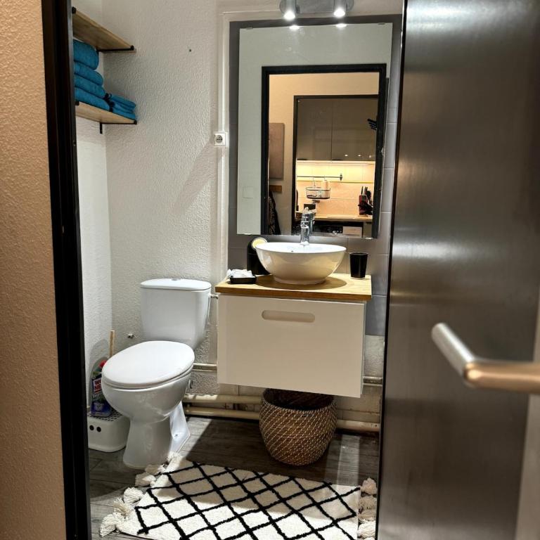 Studio, terrasse, wifi, pkg, La Grande Motte - Apartment mit 1 Schlafzimmer - Meerseite - 9