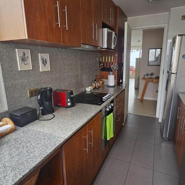 Vista hermosa al mar Concon - Three-Bedroom Apartment - 27