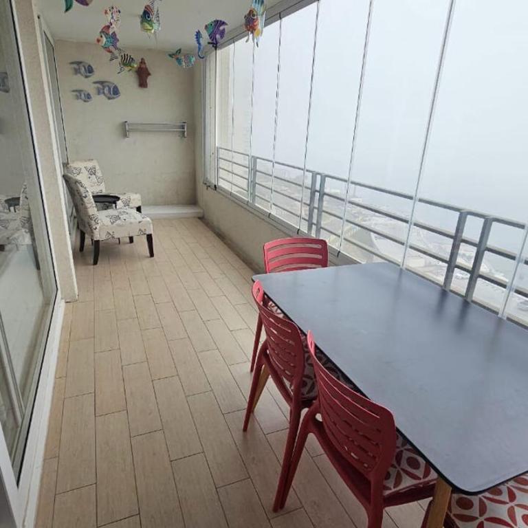 Vista hermosa al mar Concon - Three-Bedroom Apartment - 36