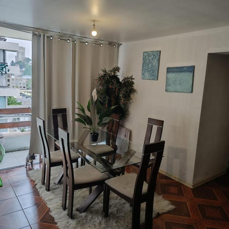 el portal de viña ,valparaiso - Three-Bedroom Apartment with Balcony - 11