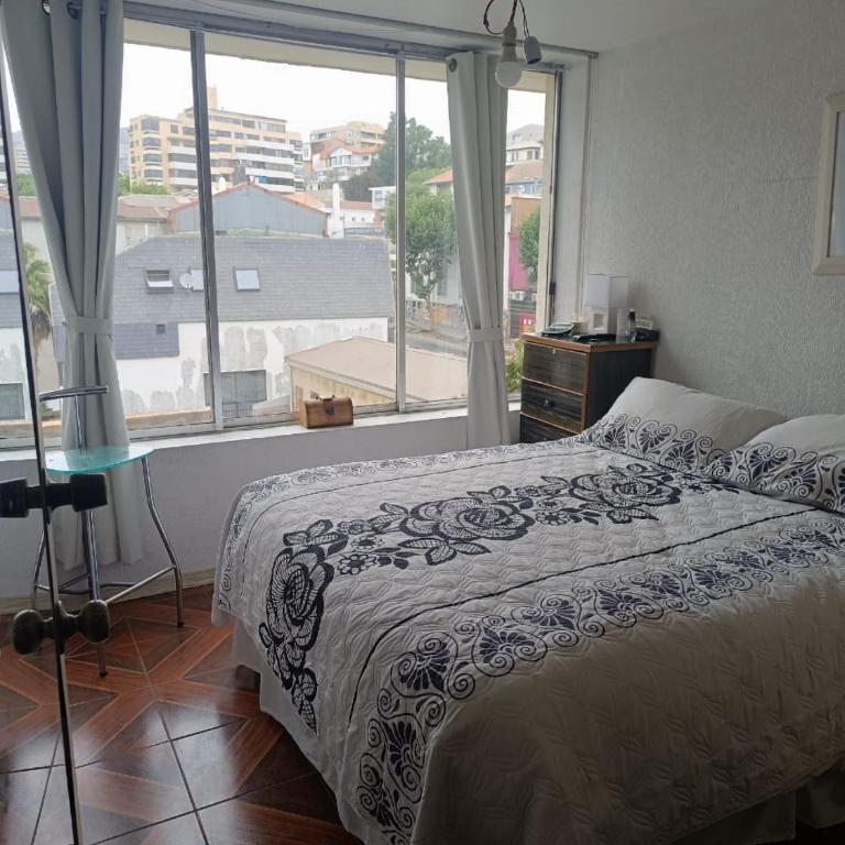 el portal de viña ,valparaiso - Three-Bedroom Apartment with Balcony - 3