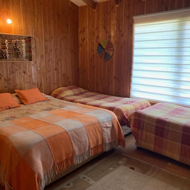 Cabaña Licanray, vista volcán Villarrica y lago Calafquén - Casa de 3 dormitorios - 13