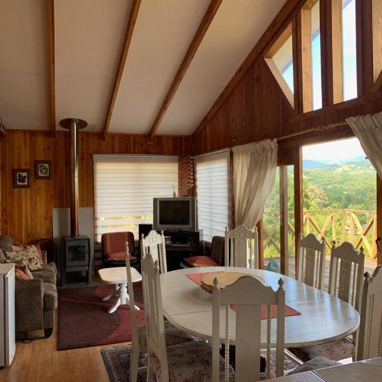 Cabaña Licanray, vista volcán Villarrica y lago Calafquén - Casa de 3 dormitorios - 17