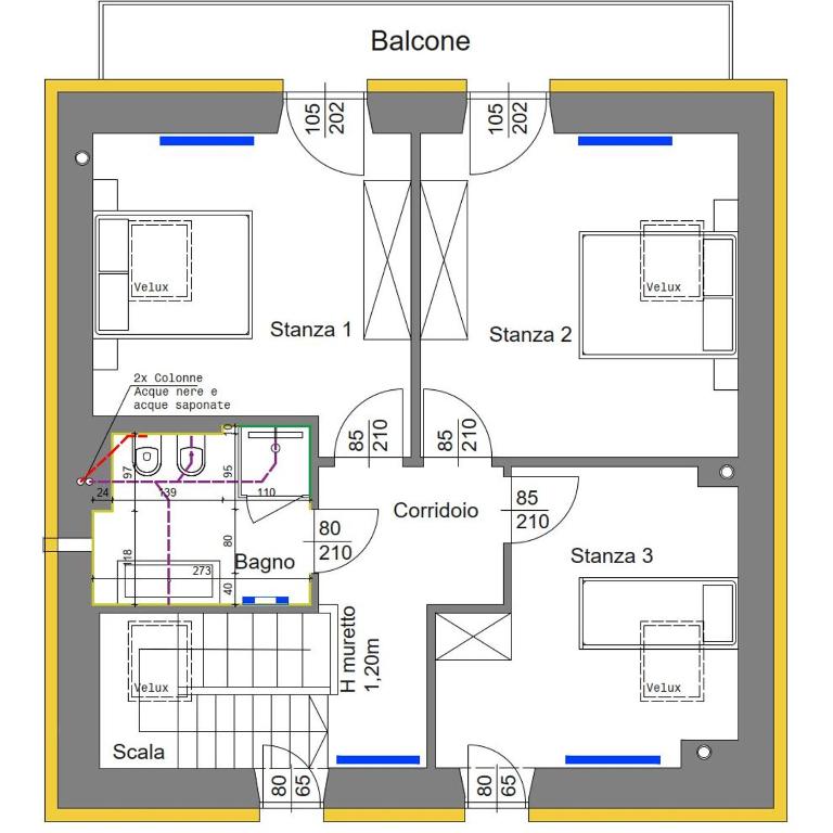 Casa Sasso Bianco - Appartamento con 3 Camere da Letto - 20