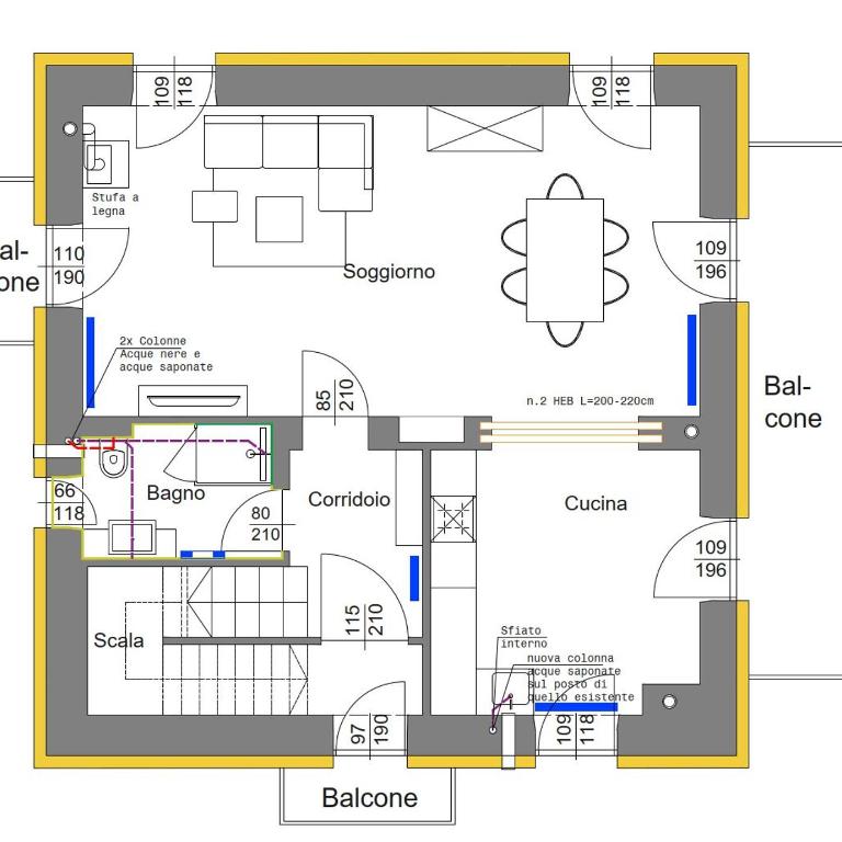 Casa Sasso Bianco - Appartamento con 3 Camere da Letto - 21