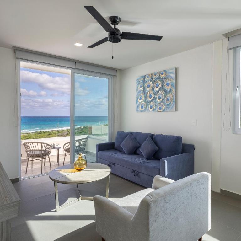 Azulea Isla Mujeres Hotel - King Suite with Ocean View - 7