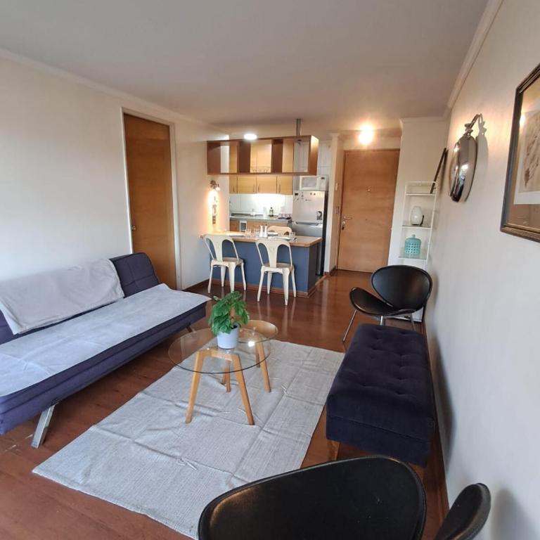 Depto en pleno Providencia - Apartamento de 1 dormitorio - 1