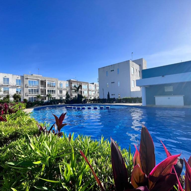 Departamento acogedor 3 Recamaras en Cancún - Apartment with Garden View - 1