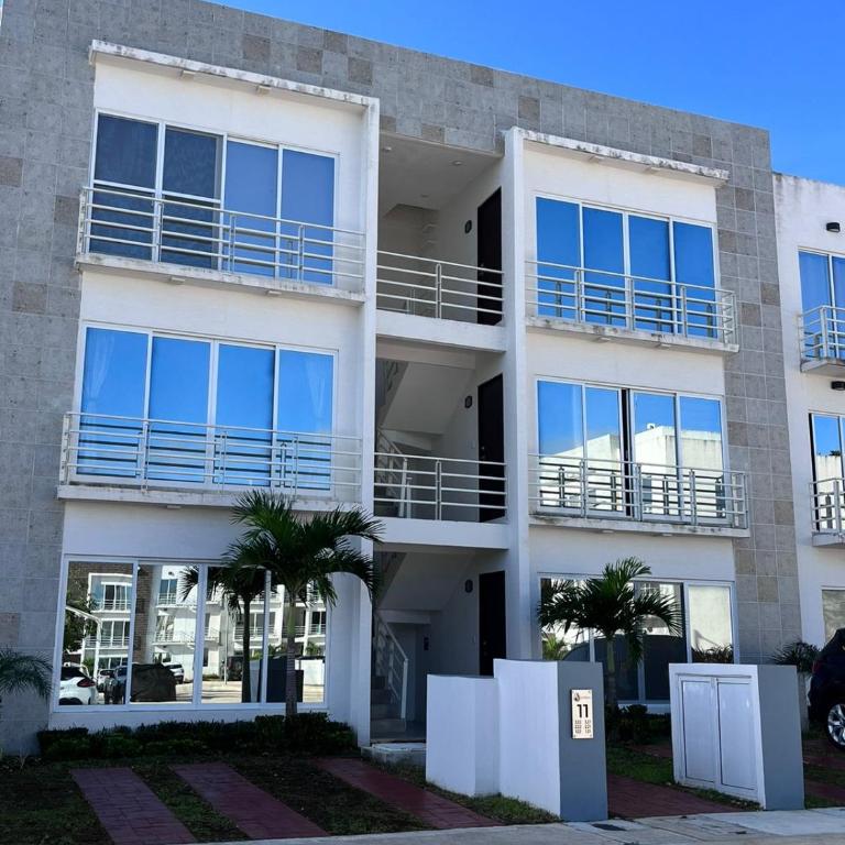 Departamento acogedor 3 Recamaras en Cancún - Apartment with Garden View - 39