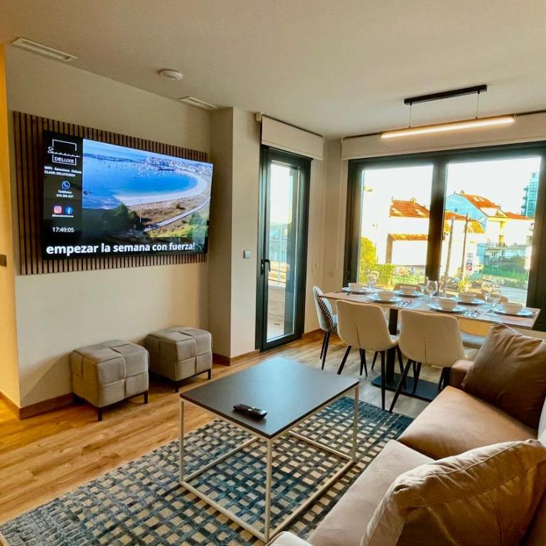 Sanxenxo Deluxe Apartamentos - Apartamento de 3 dormitorios con vistas al mar - 8