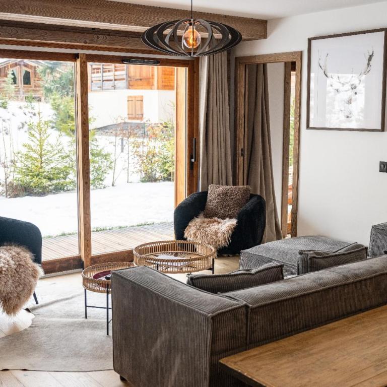 Mont d'arbois, 3 chambres avec terrasses et sauna dans la résidence - Appartement - 31