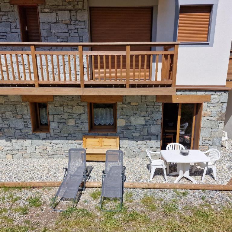 ski au pied, 3ch 2Sdb Garage Terrasse - Appartement - Vue sur Jardin - 54