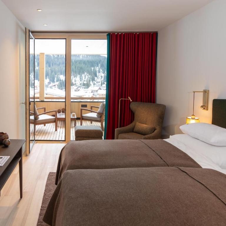 Hotel Sunora - Ski In Ski Out - Formerly Hotel Schranz - Deluxe Apartment mit Balkon und 2 Schlafzimmern - 2