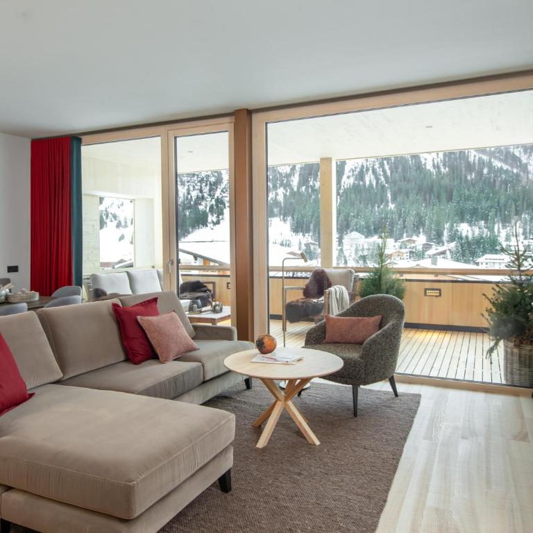 Hotel Sunora - Ski In Ski Out - Formerly Hotel Schranz - Deluxe Apartment mit Balkon und 2 Schlafzimmern - 10