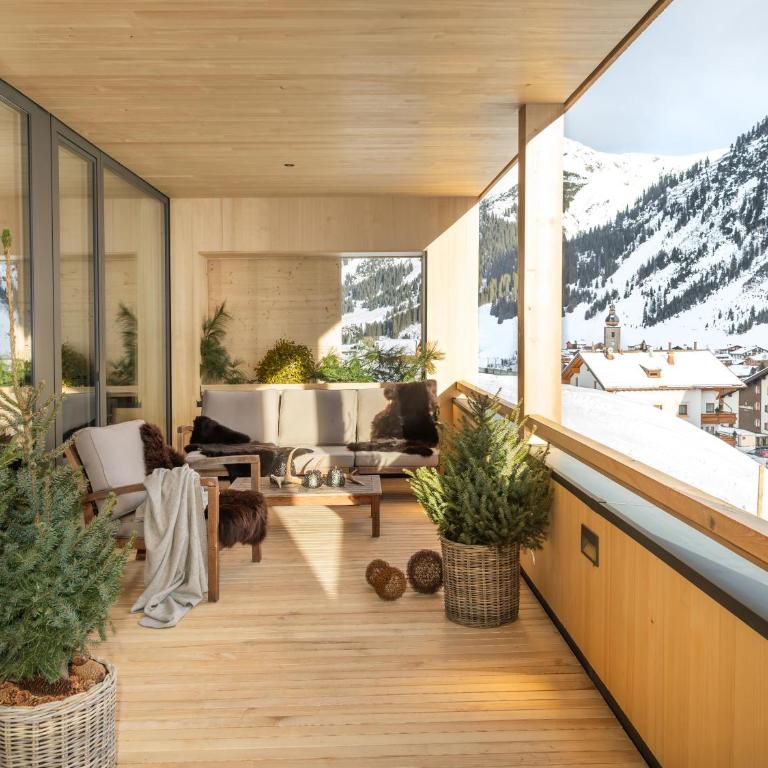 Hotel Sunora - Ski In Ski Out - Formerly Hotel Schranz - Deluxe Apartment mit Balkon und 2 Schlafzimmern - 12