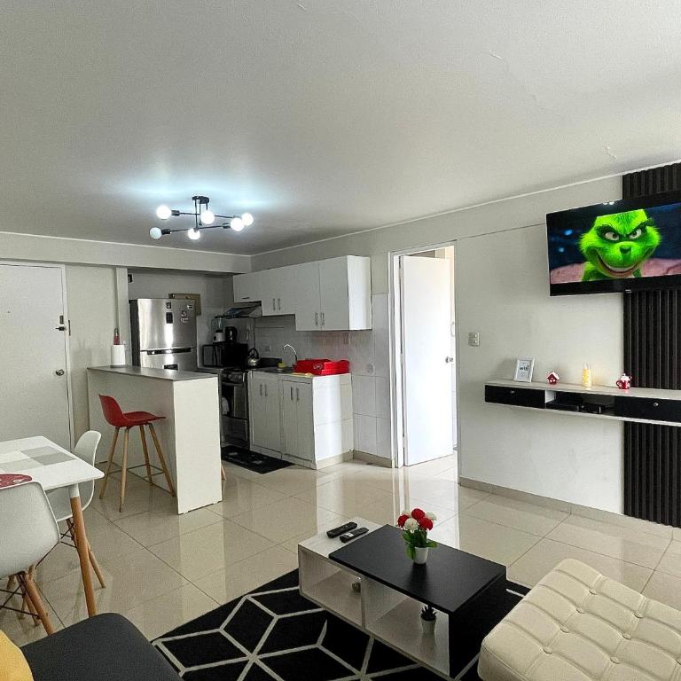 Departamento con vista de Lima - One-Bedroom Apartment - 8