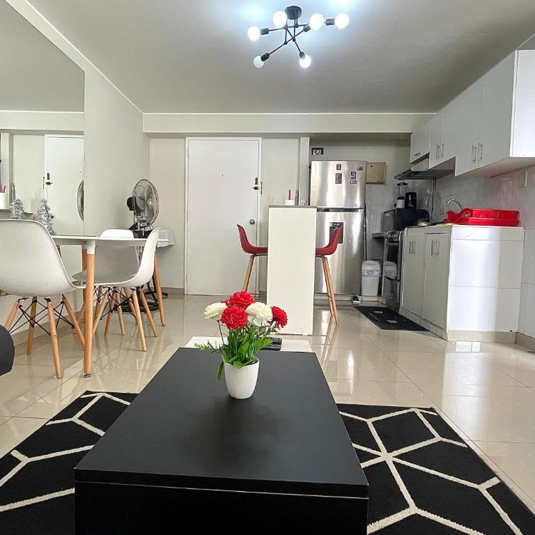 Departamento con vista de Lima - One-Bedroom Apartment - 10