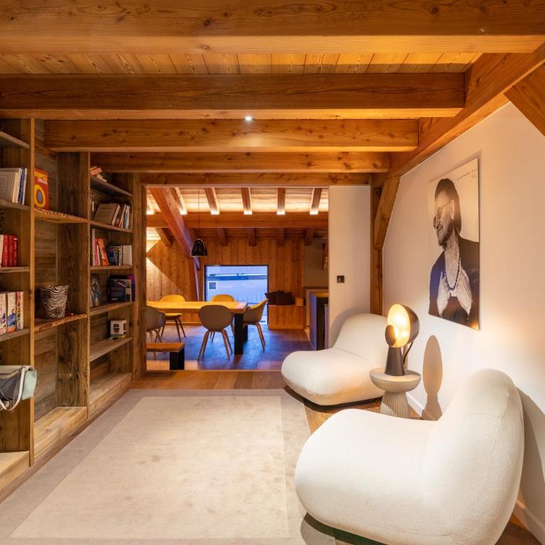 MEGEVE Chalet d'architecte pour 16 personnes - Chalet - 13