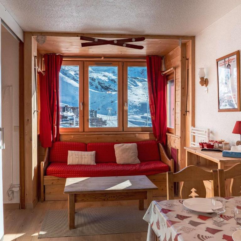Val Thorens: Appart 28m², 4 pers, plein centre, balcon, ascenseur - FR-1-637-21 - Appartamento (4 Adulti) - 1