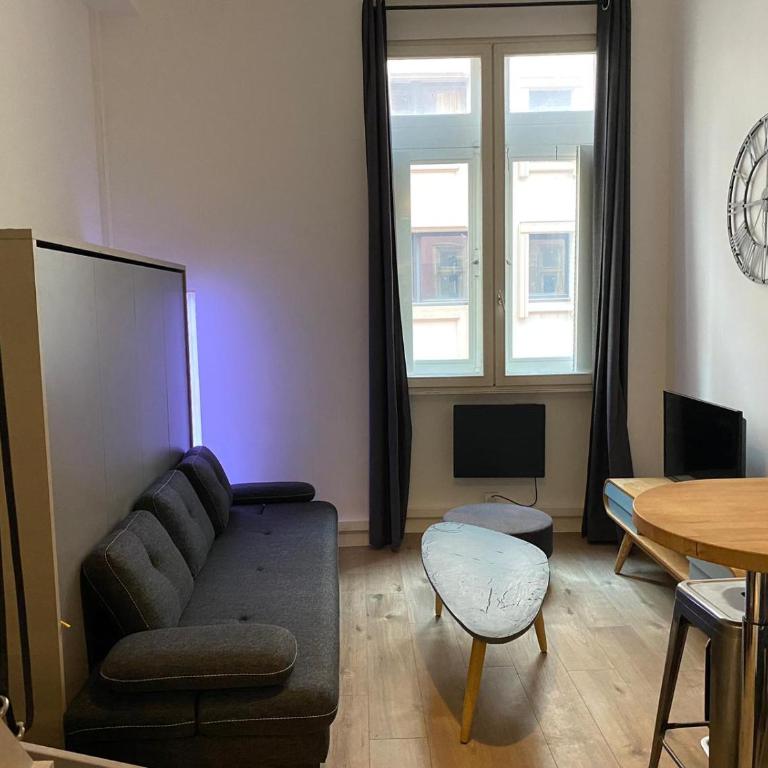 Hyper centre : Appartement Déco Atelier ou Studio Mezzanine - Studio - 8