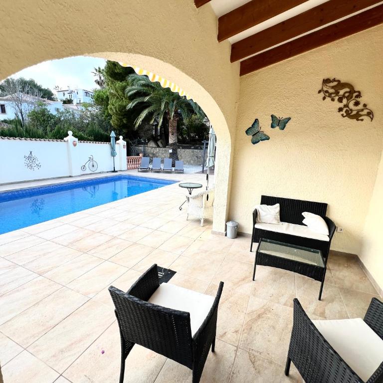 Maravilla Solar Beautiful villa with sea view near to Moraira - Villa de 3 dormitorios - 13