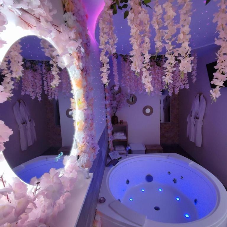 Cocon des Merveilles - balnéo ronde avec cascade - One-Bedroom Apartment - 8