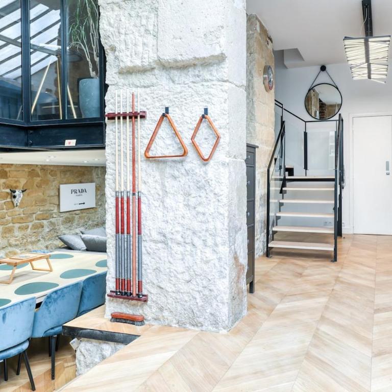 Beautiful loft 130m2 Louvre Palais Royal - II - Appartement 2 Chambres - 10