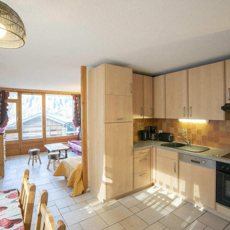 Confort à Châtel : Appartement 5 pers, animal admis, parking - FR-1-676-84 - Appartement - 1