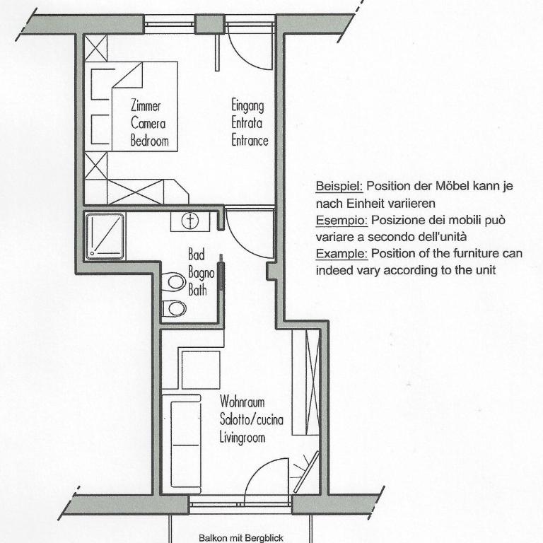 Residence Viktoria - Appartamento con Vista Montagna - 10