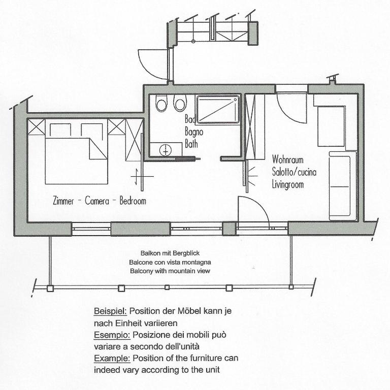 Residence Viktoria - Appartamento Superior con 1 Camera da Letto - 15