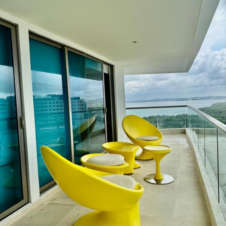 Beautiful 2 BR Ocean View Condo in Cartagena - Apartamento de 2 dormitorios con vistas al océano - 18