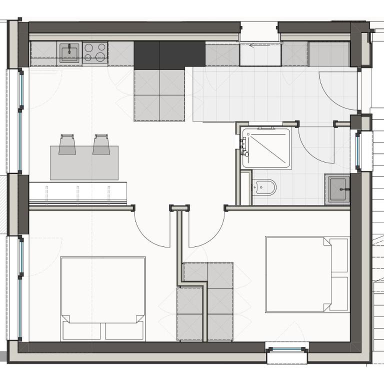 "Frechdax - Apartments Stubai" Unique Apartments, near BUS STOP & GROCERY STORE, inkl STUBAI SUPERCARD & INFRARED CABIN - Apartment mit 2 Schlafzimmern - 6