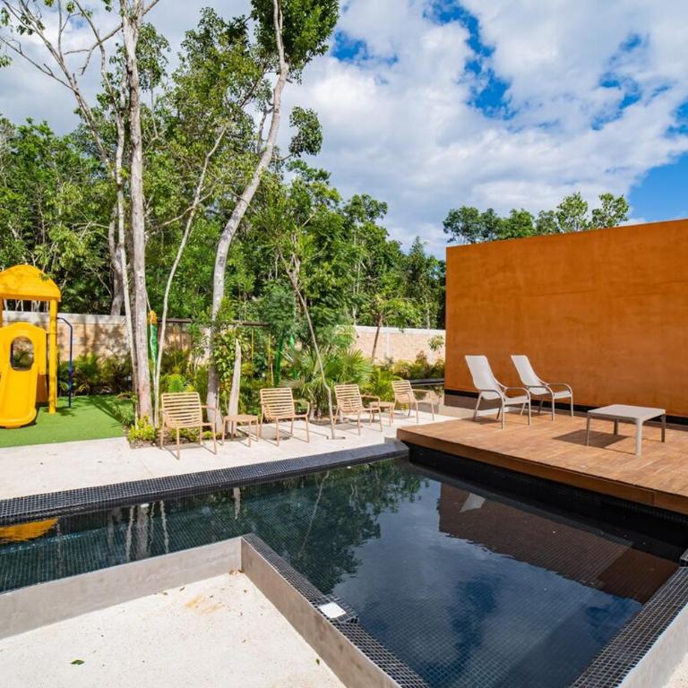 kune 3 bd Apartment in the Heart of the Riviera Maya - Three-Bedroom Apartment - 28