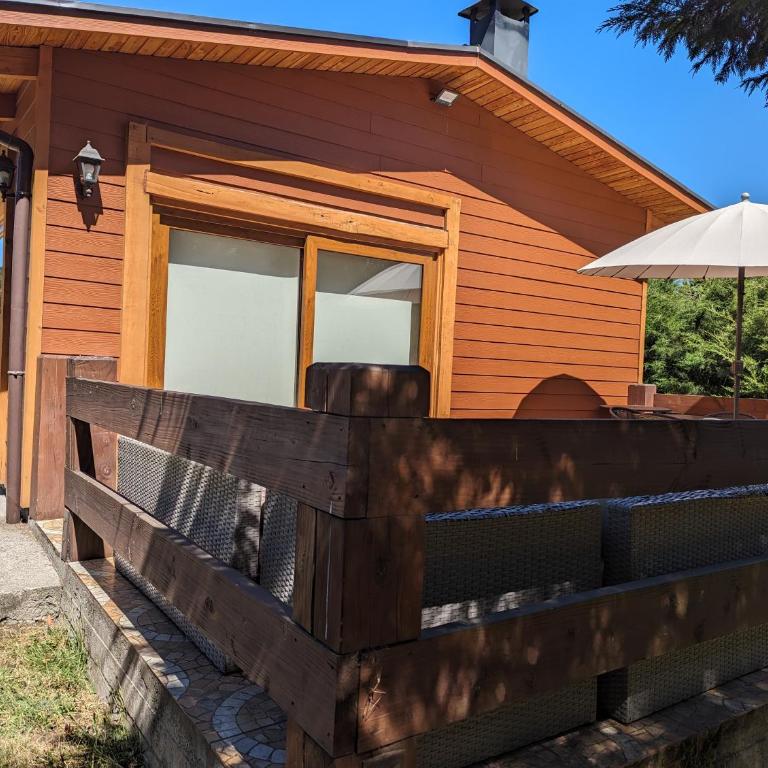 Casa con Quincho 5 min de Villarrica - Apartamento de 2 dormitorios con terraza - 16