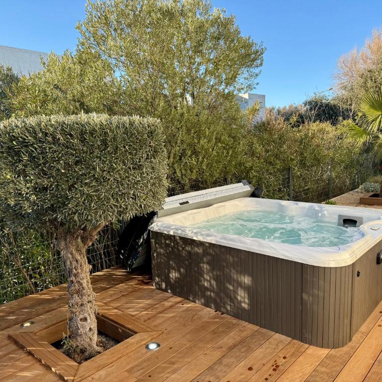 Villa St Pierre bord de mer, 6 vélos, climatisation, Jacuzzi - Villa - 28