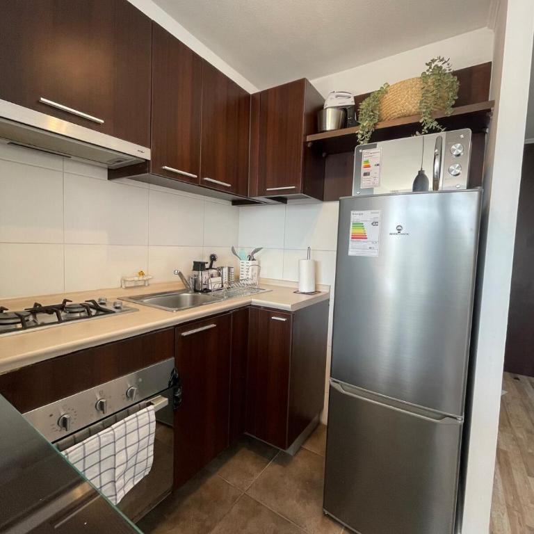 Espectacular departamento a cuadras de La Moneda - One-Bedroom Apartment - 4