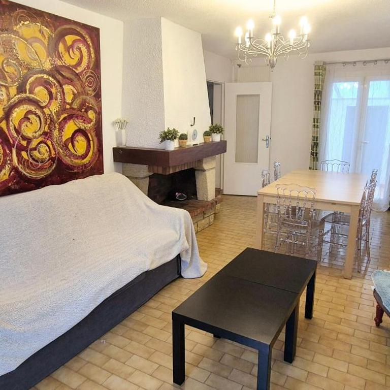 Villa 5mn mer, 8pers, 100m2, grande terrasse, clim - Villa Standard - 5