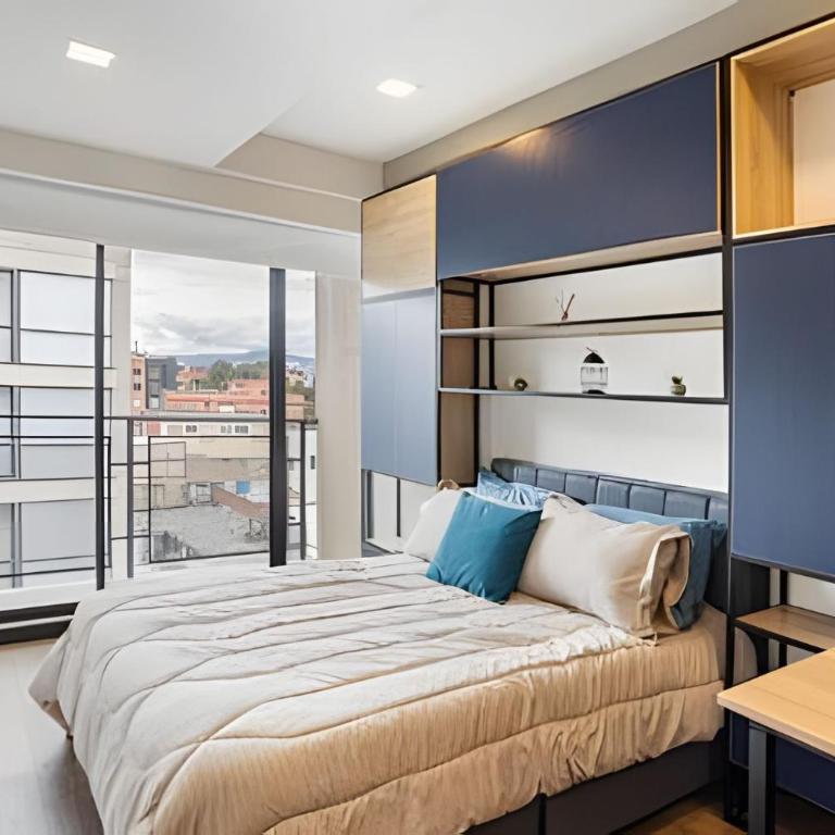 Apartamento cerca a la embajada US y al movistar arena - Estudio con balcón - 37