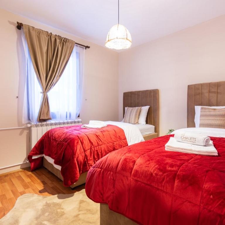 4 Chalets - Koliba sa 2 Spavaće Sobe - 6