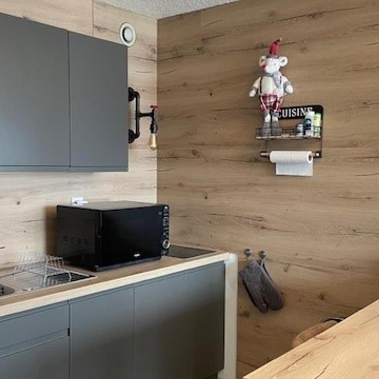Studio cabine 4 personnes avec animaux acceptés, Orcières Merlette - FR-1-636-233 - Studio - 2
