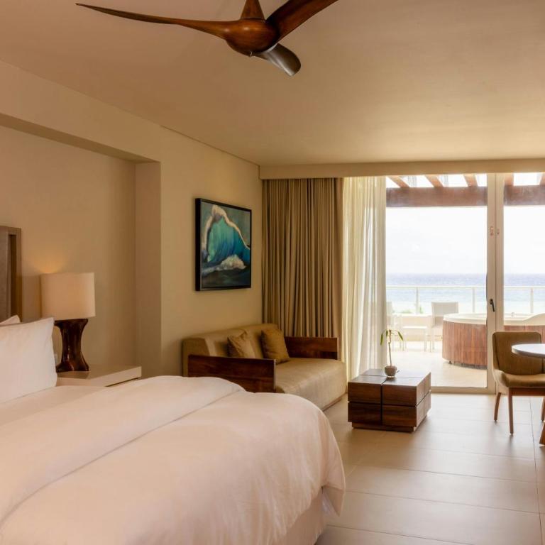 The Westin Cozumel - Suite Deluxe más pequeña de 1 dormitorio con cama extragrande y vistas al océano - 7