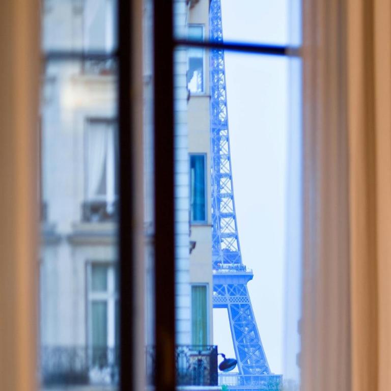 Le Metropolitan, Paris Tour Eiffel, a Tribute Portfolio Hotel - Suite Lit King-Size - Vue sur Tour Eiffel - 8