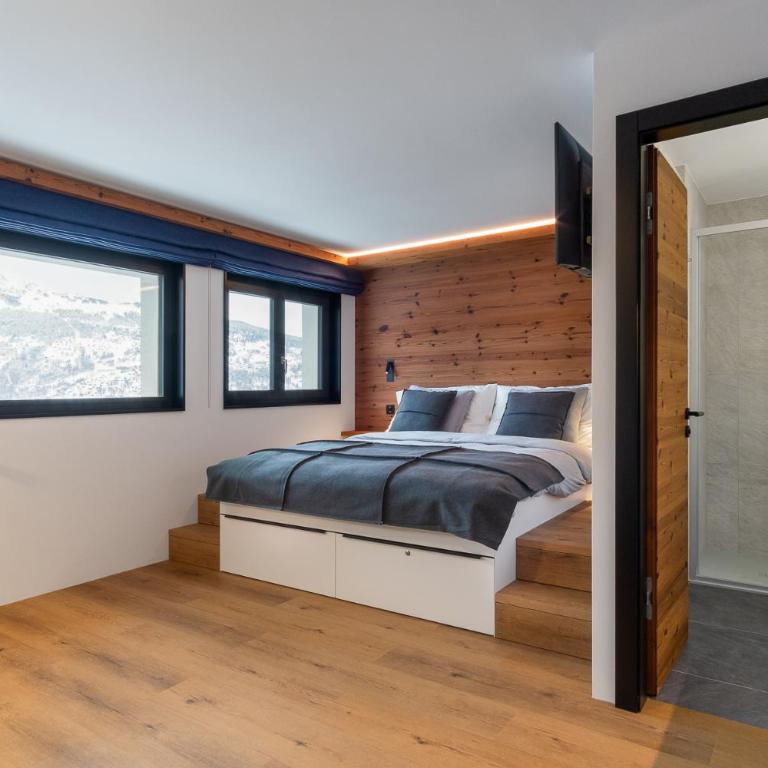 Chambre Les Bouleaux - 1 lit - 3 pers - Deluxe Studio mit Kingsize-Bett - 15