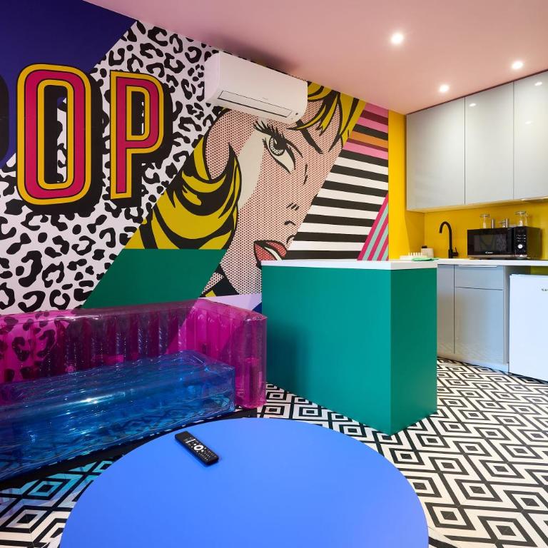 La Villa Orange - POP'ART - proche cité médiévale et centre ville à pied - Apartment mit 1 Schlafzimmer - 13