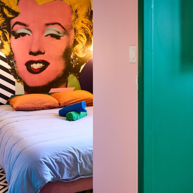 La Villa Orange - POP'ART - proche cité médiévale et centre ville à pied - Apartment mit 1 Schlafzimmer - 16