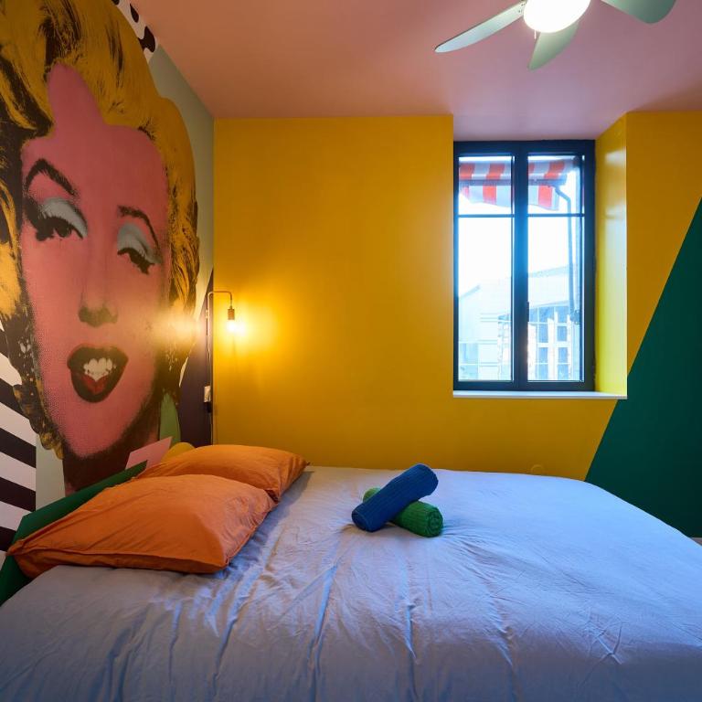 La Villa Orange - POP'ART - proche cité médiévale et centre ville à pied - Apartment mit 1 Schlafzimmer - 2
