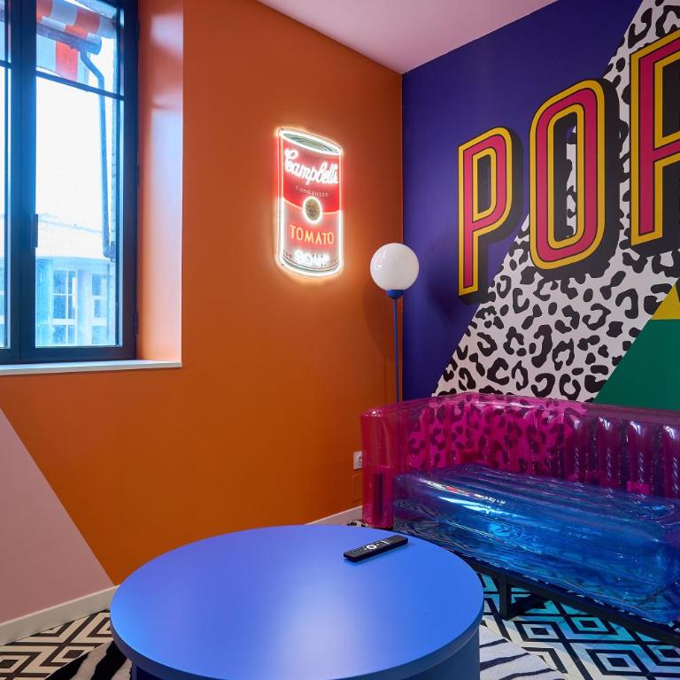La Villa Orange - POP'ART - proche cité médiévale et centre ville à pied - Apartment mit 1 Schlafzimmer - 1